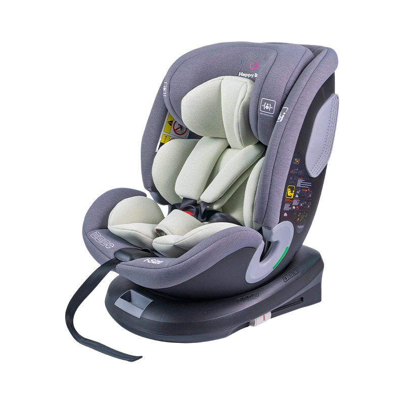ISOFIX + toppfeste 360 rotasjon bakover/forovervendt I-Size babybilsete 40-150 cm