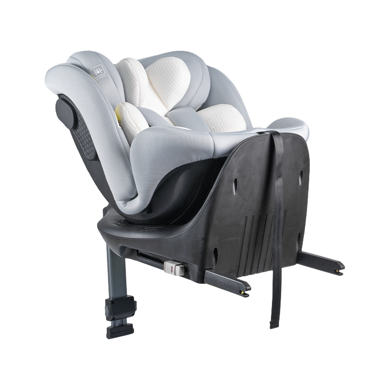 ISOFIX + støtteben 360 Rotasjon Bakover/Forovervendt babybilstol 40-150cm