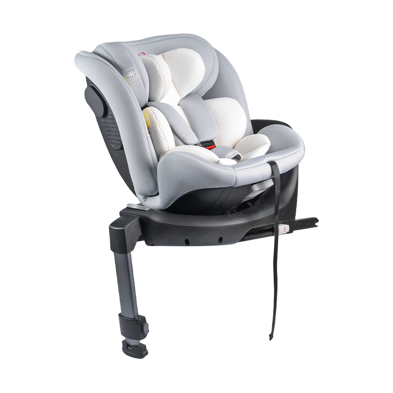 ISOFIX + støtteben 360 Rotasjon Bakover/Forovervendt babybilstol 40-150cm